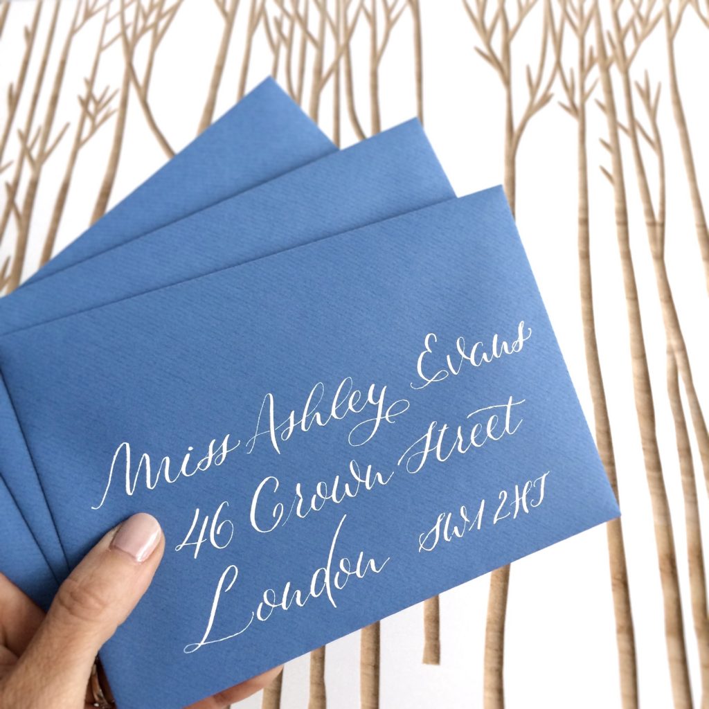 Hand-written letters and envelopes