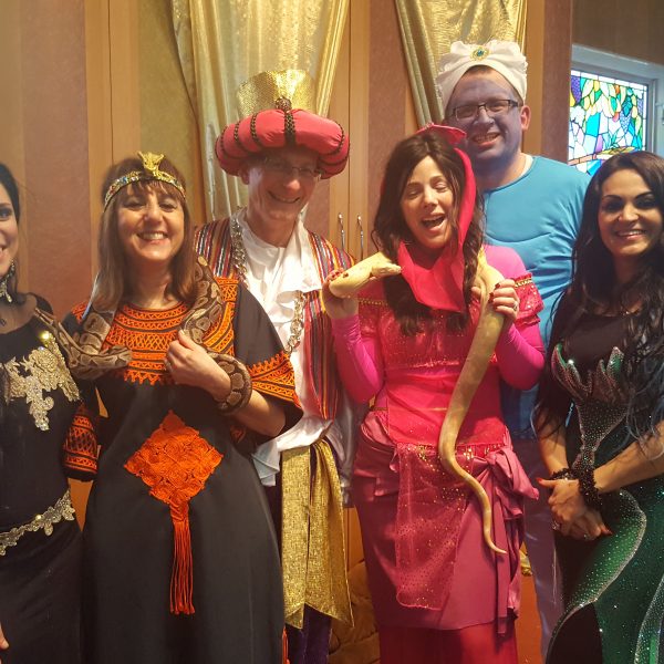 Purim Arabian Themed Party, London Event Planners, themed parties, party planners, event planners, snake charmer, fire breathing parties, fire breather,